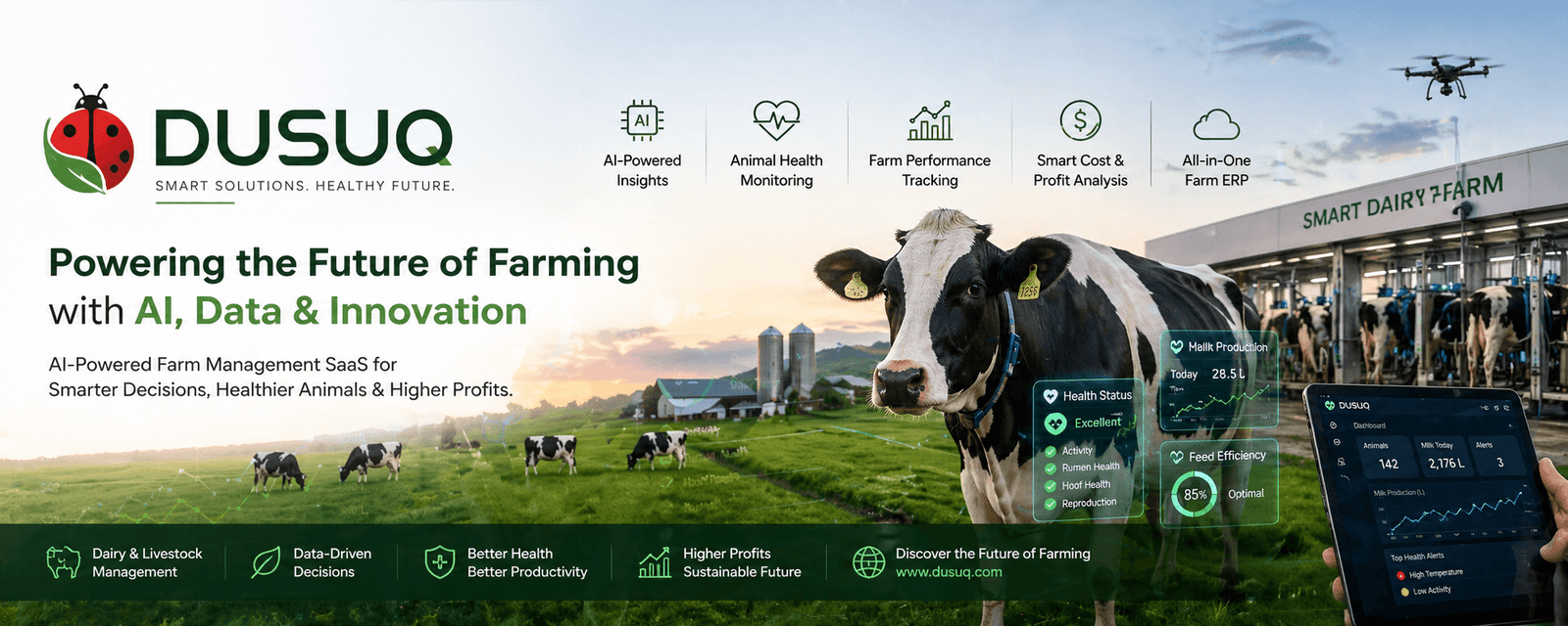 Dusuq — Powering the Future of Farming with AI, Data & Innovation